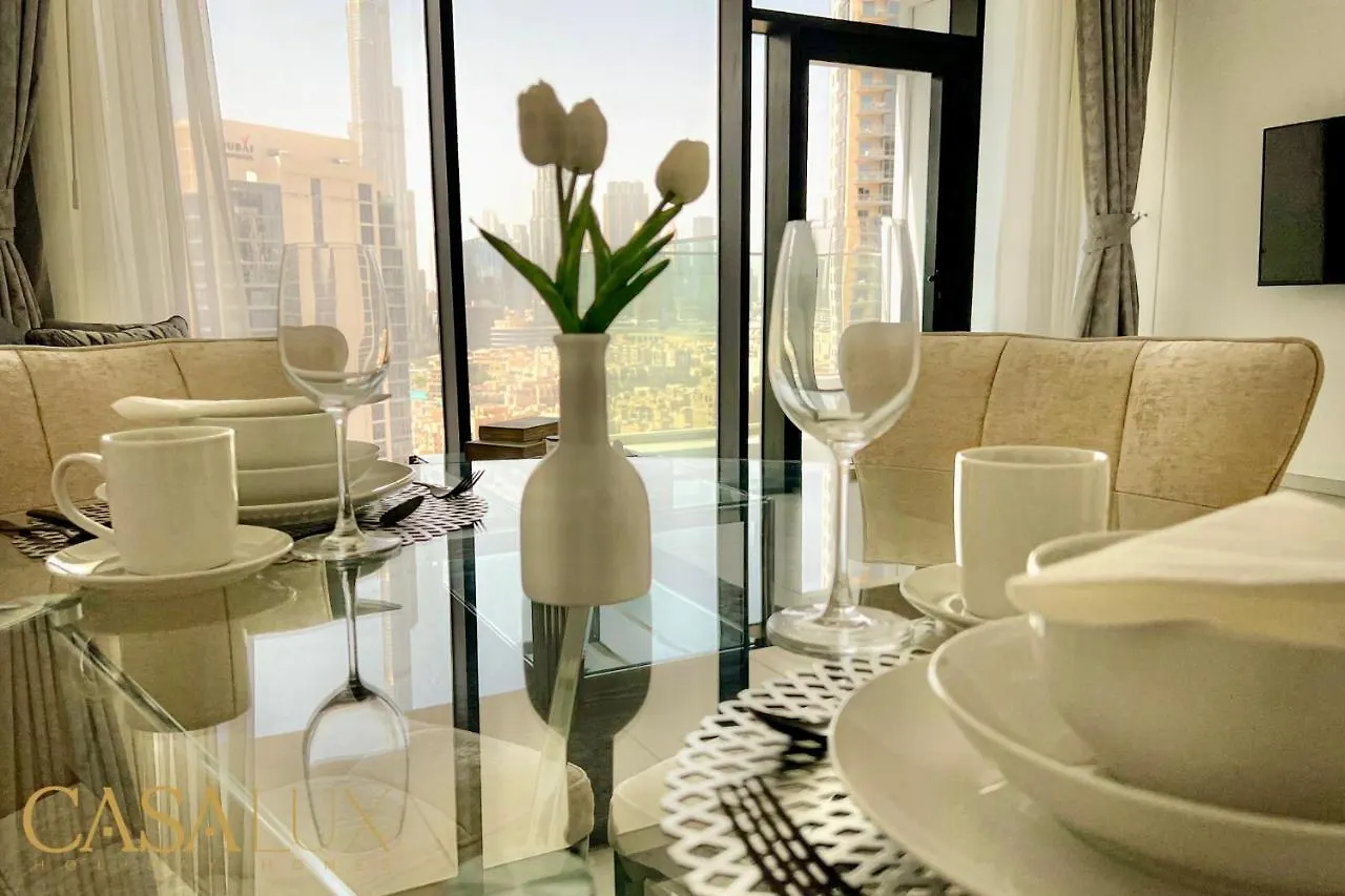 Stunning Std Flat In Dt, With Burj Khalifa View . Villa Dubai 0*,